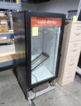 Beverage-Air glass door refrigerated merchandiser