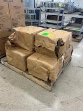 Pallet Of Uline Recycled Paper Shopping Bags