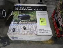 20" folding charcoal grill