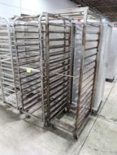 oven racks, on casters