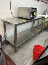 6ft Stainles Steel Table