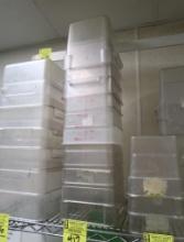 Cambro/Carlisle plastic containers