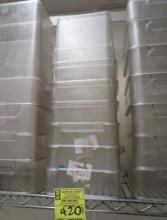 Cambro/Carlisle plastic containers