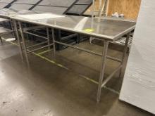 6ft Stainless Steel Table