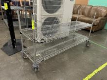 5ft Low Metro Rack On Casters