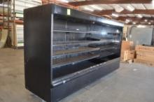 2006 Hussmann 12' Multi Deck Dairy/Deli Case with Ends