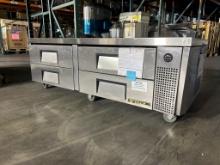 True 6ft Refrigerated Chef Base