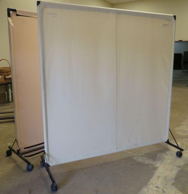 6'x6' Tan Rolling Partitions