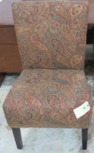 Paisley Patterned Cushioned Chair