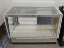 Glass Display Case, 48"x22"x38"