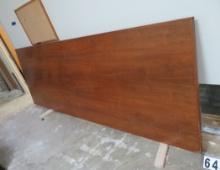 Giant 1958 Conference Table with Glass, 12'x4'x30"
