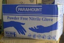 Paramount Powder free gloves (10 boxes of 100) SIZE SMALL