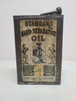 1/2 gal Standard Oil Hand Separator Oil Can