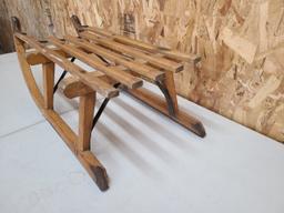 Wooden Childs Sled