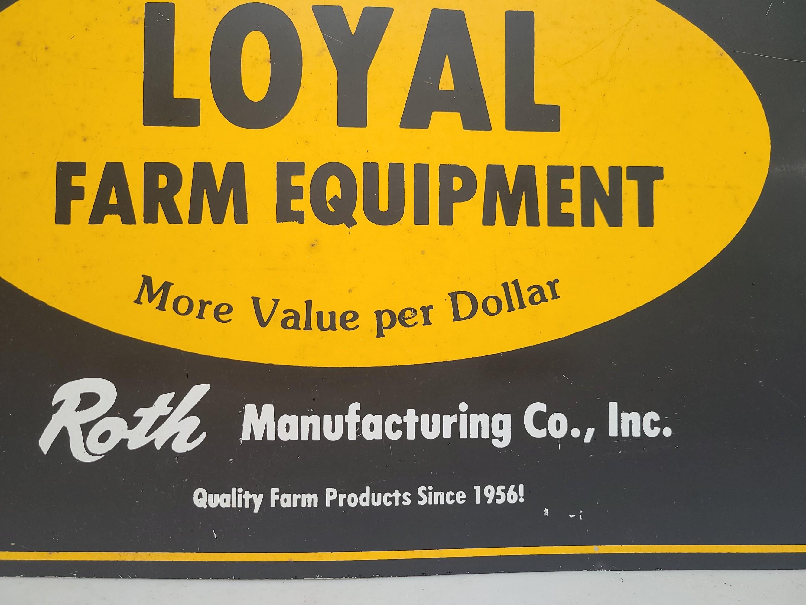 SST, Loyal Farm Equipment Sign