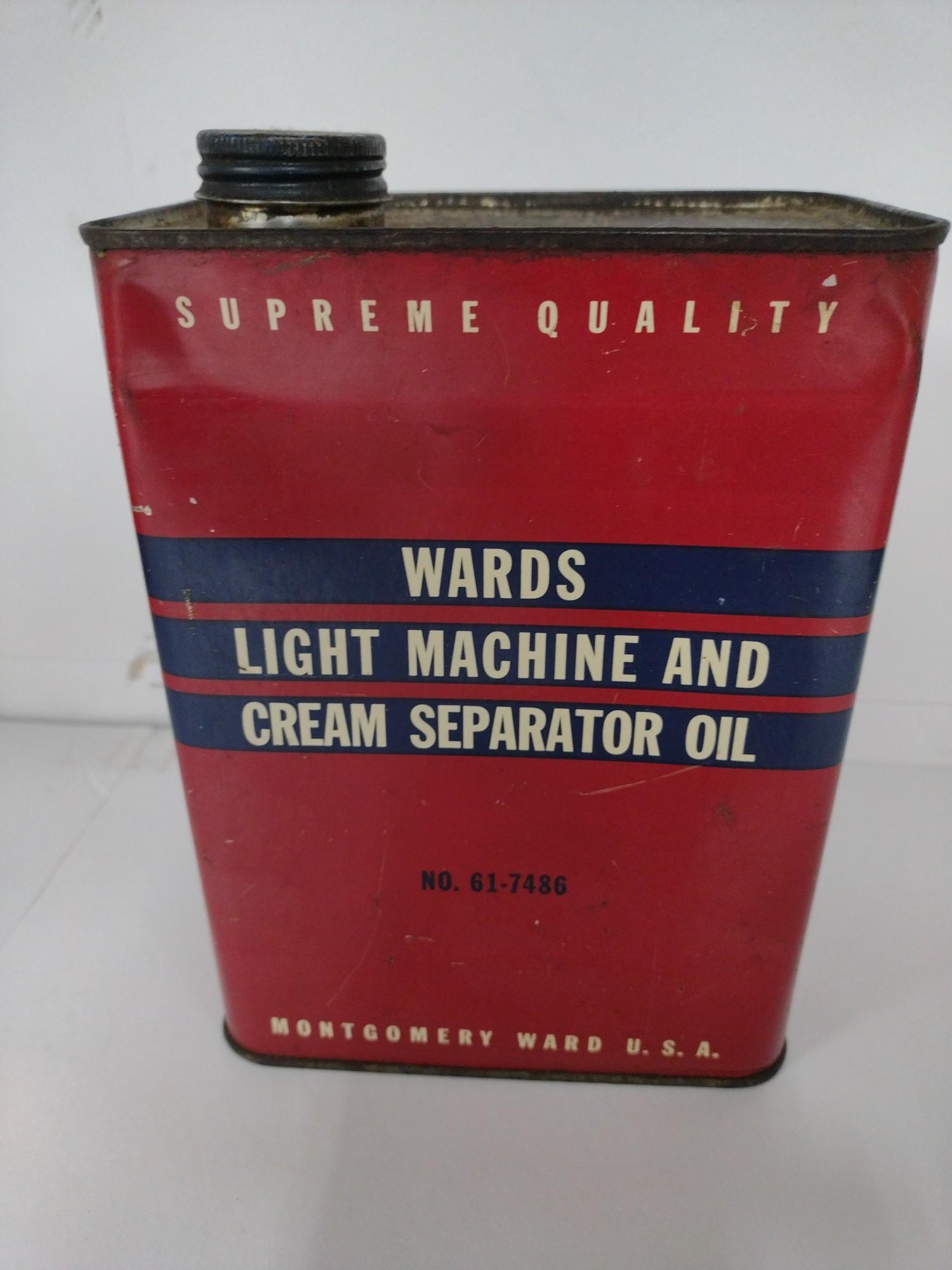 Vintage Cream Separator Oil Cans