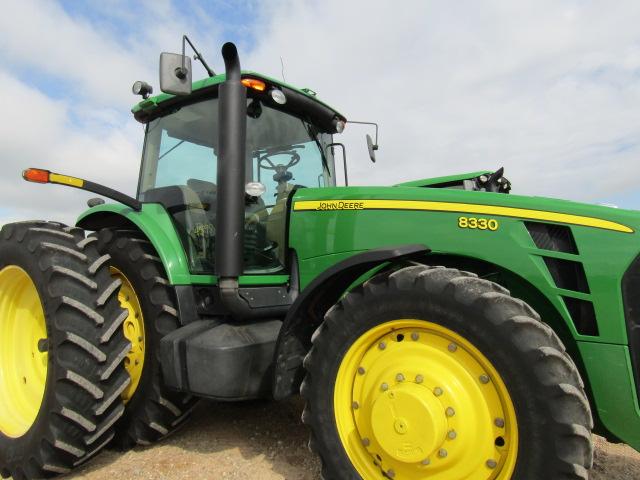 4548 8330 JOHN DEERE '07 C/A MFD PS W/ILS 480/80R50 DUALS 6544 HOURS "ONE OWNER TRACTOR"