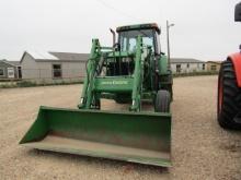 9544 7610 JOHN DEERE C/A 2WD W/740 JOHN DEERE LOADER 8817 HOURS