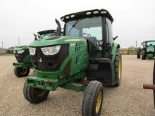 9547 6105R JOHN DEERE C/A 2WD 5014 HOURS