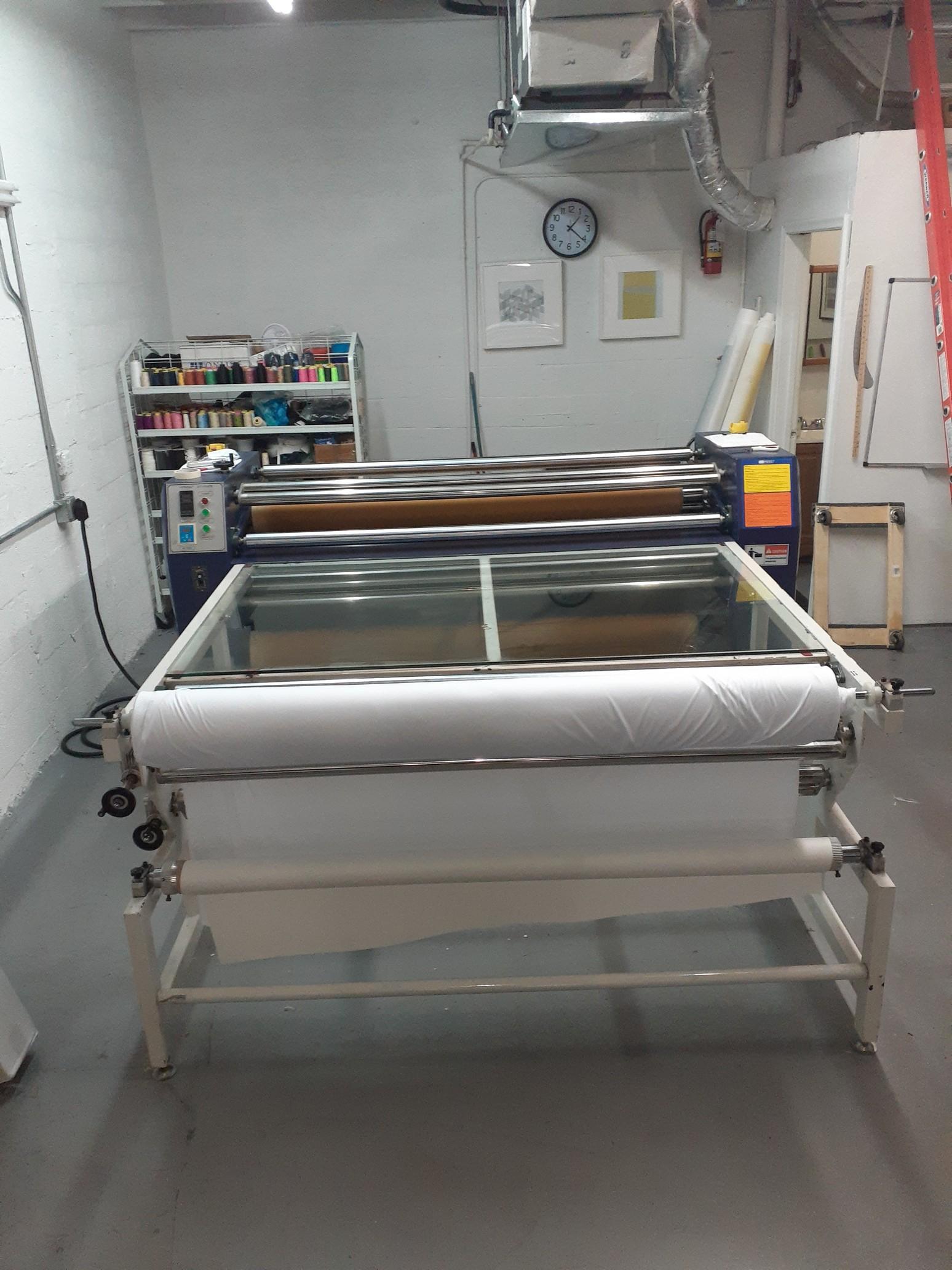 Vastex V-100 Professional Screen Printing Press with 10 Plates