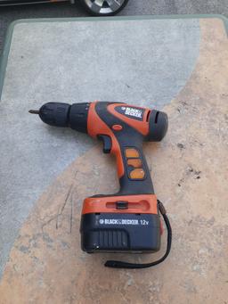 Black & Decker Cordless Drill with battery