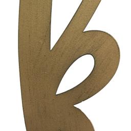 Stratton Home Typography Metal Wall Decor With Bronze Finish S09589