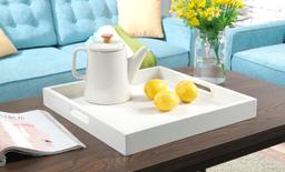 Convenience Concepts Palm Beach Tray With White Finish S11-114