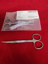 Teksurge Stainless Steel Iris Scissors Cvd 11.5Cm