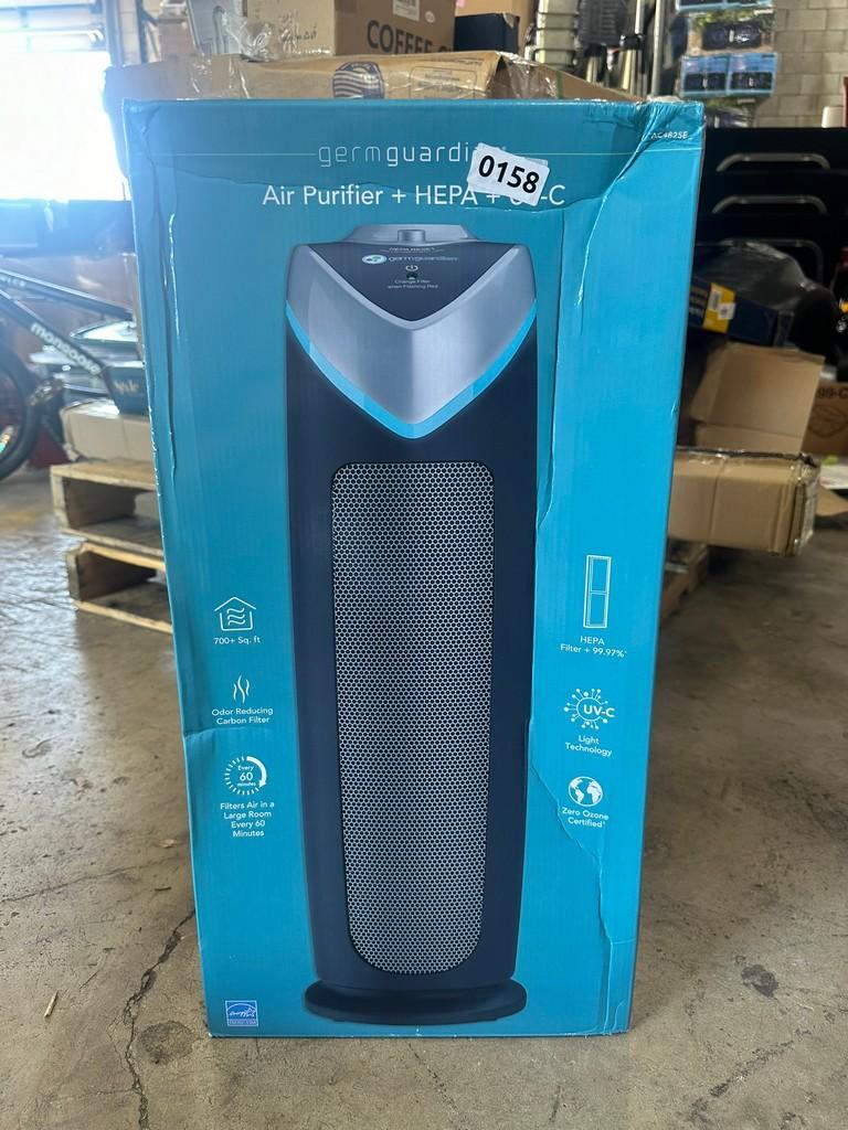 Germguardian Air Purifier + Hepa + Uv-C (like new)