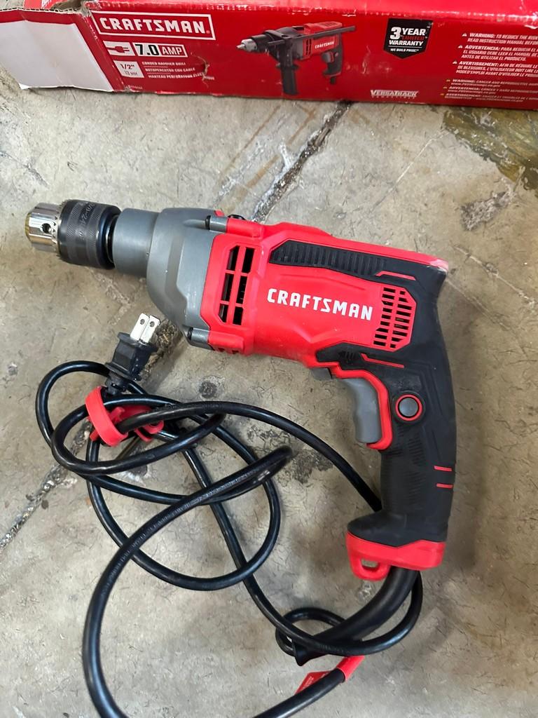 Craftsman 7.0 Amp Corded Hammer Drill