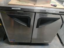 TURBO AIR 36" Commercial Work Top Cooler / 2 Door Stainless Steel Cooler Complete with interior shel