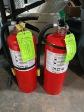Fire Extinguisher / Commercial Fire Supression / Red Fire Extinguisher