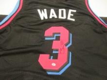 Dwyane Wade of the Miami Heat signed autographed basketball jersey PAAS COA 762