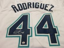 Julio Rodriguez of the Seattle Mariners signed autographed baseball jersey PAAS COA 257
