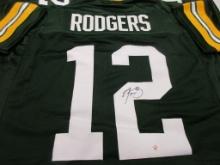 Aaron Rodgers of the Green Bay Packers signed autographed football jersey PAAS COA 463