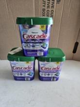 Cascade Platinum Plus Detergent Pods