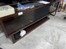 Modern Credenza with Bottum Shelf, 78" 18"