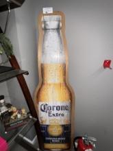 Corona Sign,  Shaped Like A Bottle, 60" H
