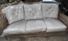 New Rattan Sofa, 78' in Length