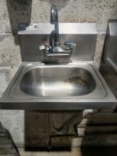 Stainless Steel Wall Mount Hand Sink / Required to Pass Code - Please see pics for additional specs.