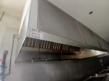 12' Stainless Steel Hood System W/ Ansul System - Make Up Air & Fan - Please see pics for additional