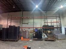 16' Tall by 8' Wide Pallet Racking System - 20K Lbs Pallet Racking - Please see pics for additional