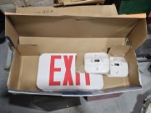Exit Sign - New, In Box