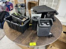 Misc. Table Lot of Utensils / Air Cleaners & More - Please see pics for additional specs