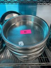 Stainless Steel Round Insert Pans - Chafing Dish Insert Pans - Please see pics for additional specs.