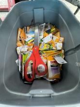 Bin Full of School Supplies / Brand New School Supplies - Please see pics for additional specs.