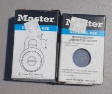 New Master Combination Lock