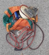 bag of items - extension cord and more