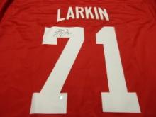 Dylan Larkin of the Detroit Red Wings signed autographed hockey jersey PAAS COA 122
