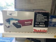 Makita Belt Sander with dust collecter -9903